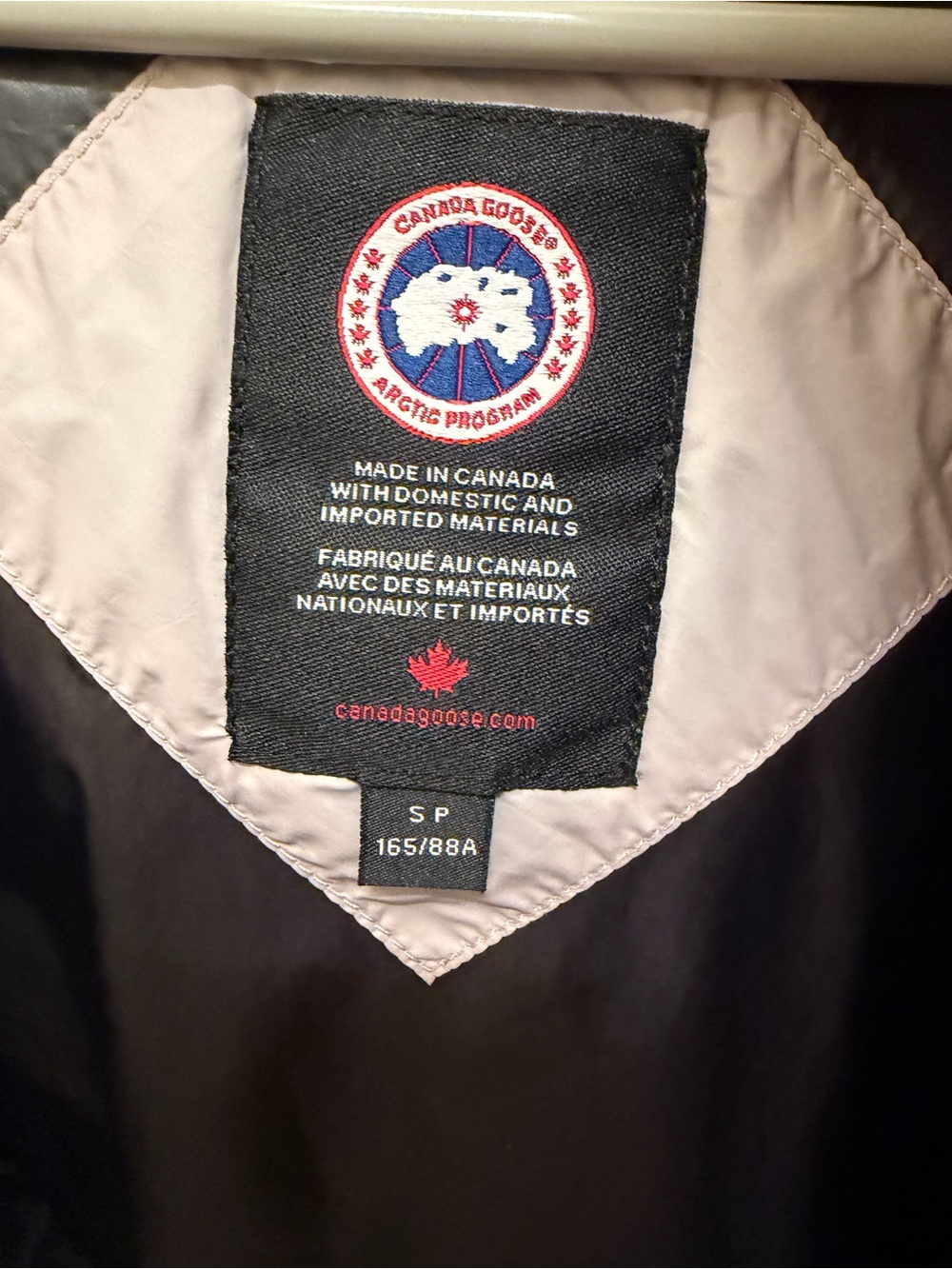 Canada Goose Women's Lucent Rose Abbott Hoodie Packable Down Jacket S fits XS - Picture 6 of 11